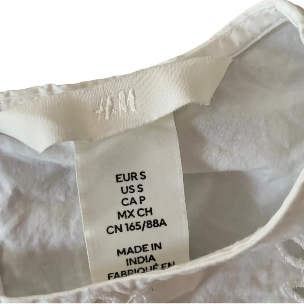 H&M Broderie Anglaise Blouse - Picture 11 of 13